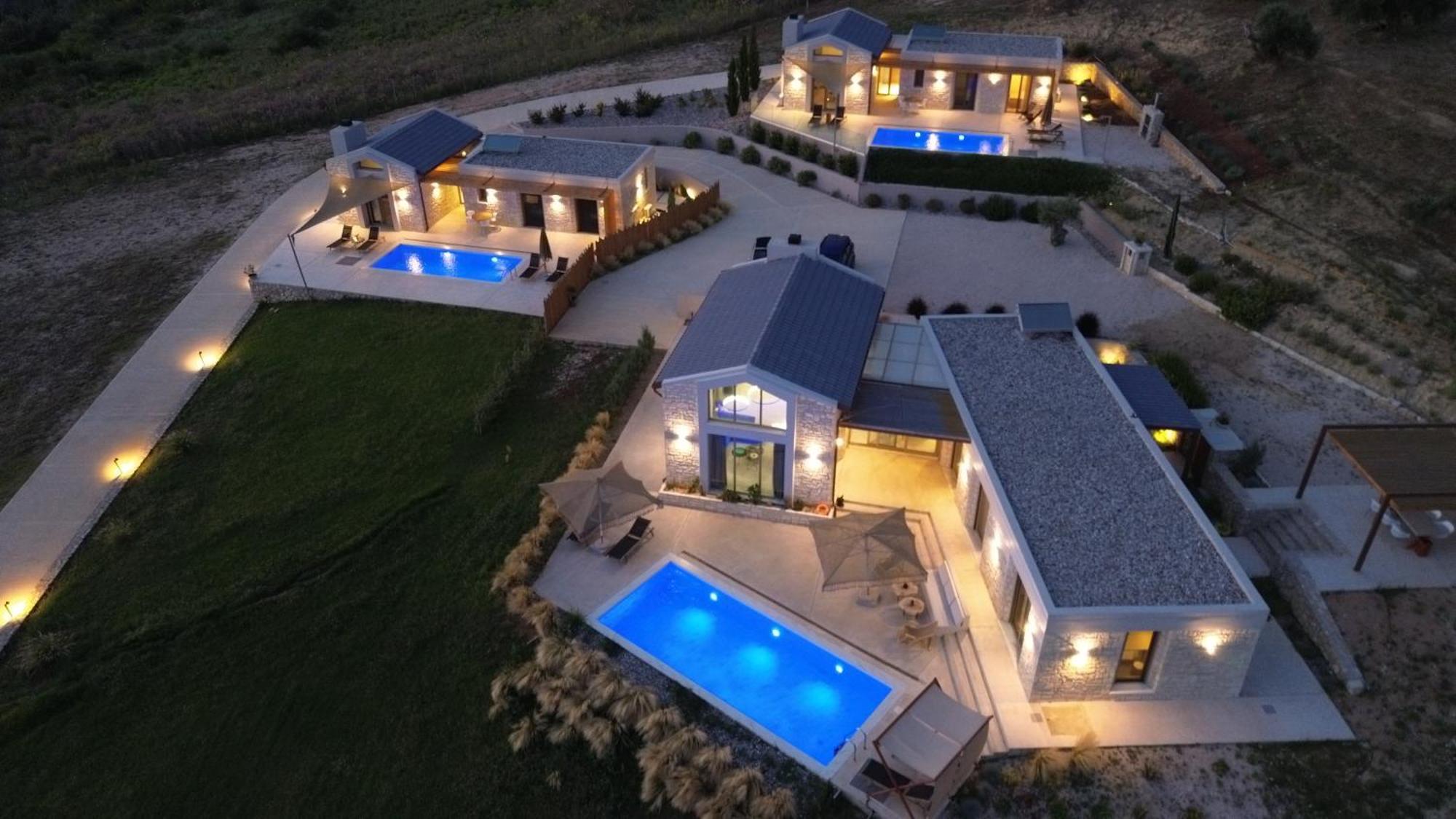 Paleros Villas Mandalos מראה חיצוני תמונה